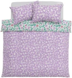 Habitat 180TC Floral Green & Pink Bedding Set - Single -Home Sales Store 7161038 R Z004A