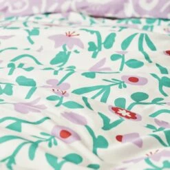 Habitat 180TC Floral Green & Pink Bedding Set - Single -Home Sales Store 7161038 R Z006A