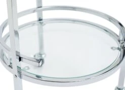 Habitat Chrome And Glass Drinks Trolley -Home Sales Store 7312966 R Z004A