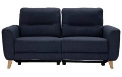 Habitat Tommy Fabric 3 Seater Power Recliner Sofa -Navy Blue -Home Sales Store 7627565 R Z002A