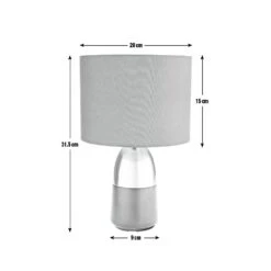 Habitat Duno Touch Table Lamp - Copper & Pink -Home Sales Store 7644191 R Z020A