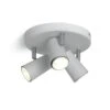 Habitat 3 Light Spotlight Plate - Matt White 2 Habitat 3 Light Spotlight Plate - Matt White -Home Sales Store 7653326 R Z001A