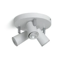 Habitat 3 Light Spotlight Plate - Matt White 11 Habitat 3 Light Spotlight Plate - Matt White -Home Sales Store 7653326 R Z002A