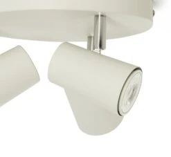 Habitat 3 Light Spotlight Plate - Matt White 12 Habitat 3 Light Spotlight Plate - Matt White -Home Sales Store 7653326 R Z003A