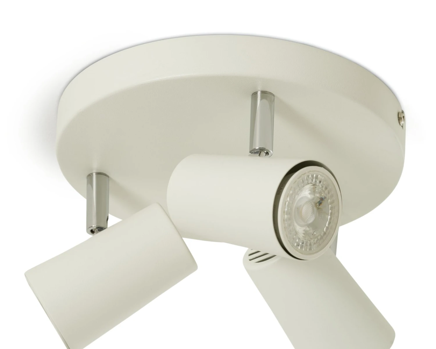 Habitat 3 Light Spotlight Plate - Matt White 7 Habitat 3 Light Spotlight Plate - Matt White - Image 5