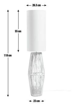 Habitat Global Rope Base Floor Lamp - Natural -Home Sales Store 7653591 R E001