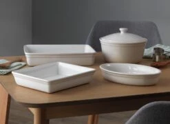 Habitat Stoneware 2.5 Litre Casserole Dish - White 9 Habitat Stoneware 2.5 Litre Casserole Dish - White -Home Sales Store 7666492 R Z004C