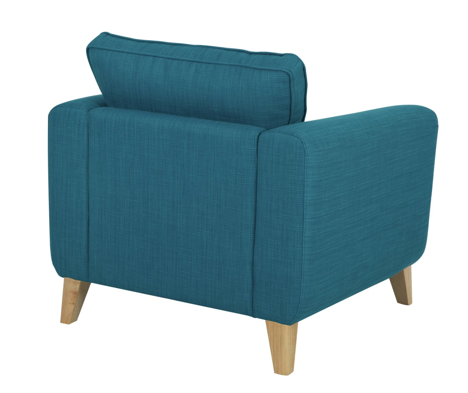 Habitat Cooper Fabric Armchair - Teal 6 Habitat Cooper Fabric Armchair - Teal - Image 4