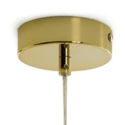Habitat Glam 6 Light Glass Ceiling Light – Gold -Home Sales Store 7835340 R Z004A