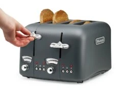 De'Longhi CT04.GY Argento Silva Toaster - Grey 10 De'Longhi CT04.GY Argento Silva Toaster - Grey -Home Sales Store 7869646 R Z002A
