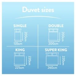 Slumberdown Cotton Comfort 10.5 Tog Duvet - Single 18 Slumberdown Cotton Comfort 10.5 Tog Duvet - Single -Home Sales Store 7878125 R Z006A