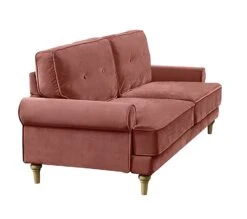 Habitat Vienna Velvet 3 Seater Sofa - Rose -Home Sales Store 7896664 R Z004A