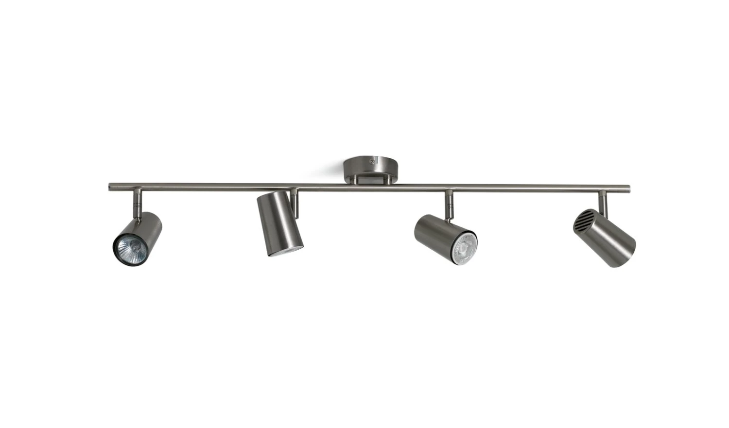 Habitat Brushed Chrome 4 Light Spotlight Bar 3 Habitat Brushed Chrome 4 Light Spotlight Bar