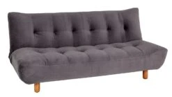 Habitat Kota 3 Seater Velvet Clic Clac Sofa Bed - Grey -Home Sales Store 7917282 R Z002A