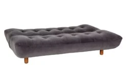 Habitat Kota 3 Seater Velvet Clic Clac Sofa Bed - Grey -Home Sales Store 7917282 R Z005A