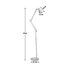 Habitat Swing Arm Floor Lamp - Matt Black -Home Sales Store 7929184 R Z001E