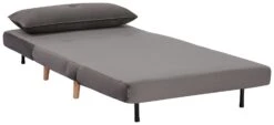 Habitat Roma Small Double Velvet Chair Bed - Charcoal -Home Sales Store 7995541 R Z002A