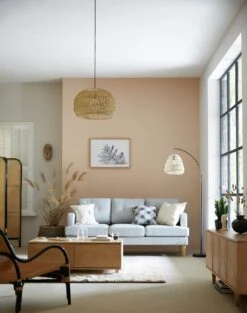 Habitat Rattan Arc Floor Lamp - Cream And Black -Home Sales Store 8024789 R Z004C