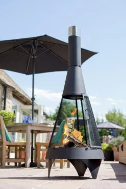 La Hacienda Mesh Colorado Chiminea - Extra Large -Home Sales Store 8036337 R Z002A