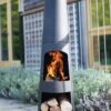 La Hacienda Circo Chiminea With Log Store -Home Sales Store 8036382 R Z001A