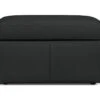 Habitat Gabe Leather Storage Footstool - Black -Home Sales Store 8062284 R Z001A