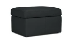 Habitat Gabe Leather Storage Footstool - Black 7 Habitat Gabe Leather Storage Footstool - Black -Home Sales Store 8062284 R Z002A
