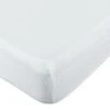 Habitat Pure Cotton 200TC White Fitted Sheet - Single 2 Habitat Pure Cotton 200TC White Fitted Sheet - Single -Home Sales Store 8067739 R Z001A