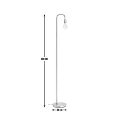 Habitat Rayner Floor Lamp - Brass -Home Sales Store 8172648 R Z001E
