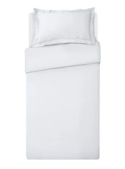 Habitat Egyptian Cotton 400TC White Bedding Set - Single 9 Habitat Egyptian Cotton 400TC White Bedding Set - Single -Home Sales Store 8200455 R Z002A