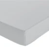 Habitat Pure Cotton 200TC Grey Deep Fitted Sheet - Single -Home Sales Store 8243089 R Z001A