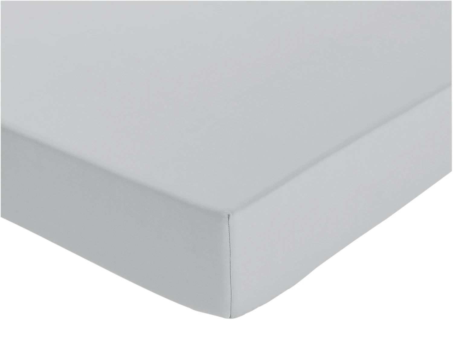 Habitat Pure Cotton 200TC Grey Deep Fitted Sheet - Single 3 Habitat Pure Cotton 200TC Grey Deep Fitted Sheet - Single