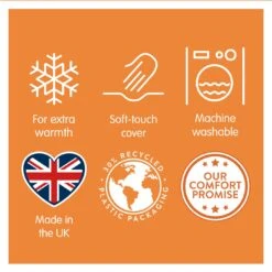 Slumberdown Extra Warm 15 Tog Duvet - Single -Home Sales Store 8268260 R Z009A