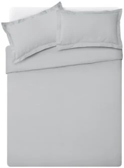 Habitat Egyptian Cotton 400TC Grey Bedding Set - Single -Home Sales Store 8268806 R Z002A