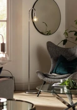 Habitat Rayner Floor Lamp - Chrome -Home Sales Store 8340834 R Z002C