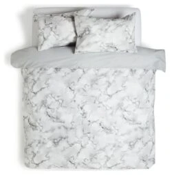 Habitat Marble White & Black Bedding Set - Single -Home Sales Store 8343271 R Z002A