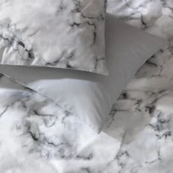 Habitat Marble White & Black Bedding Set - Single -Home Sales Store 8343271 R Z003A