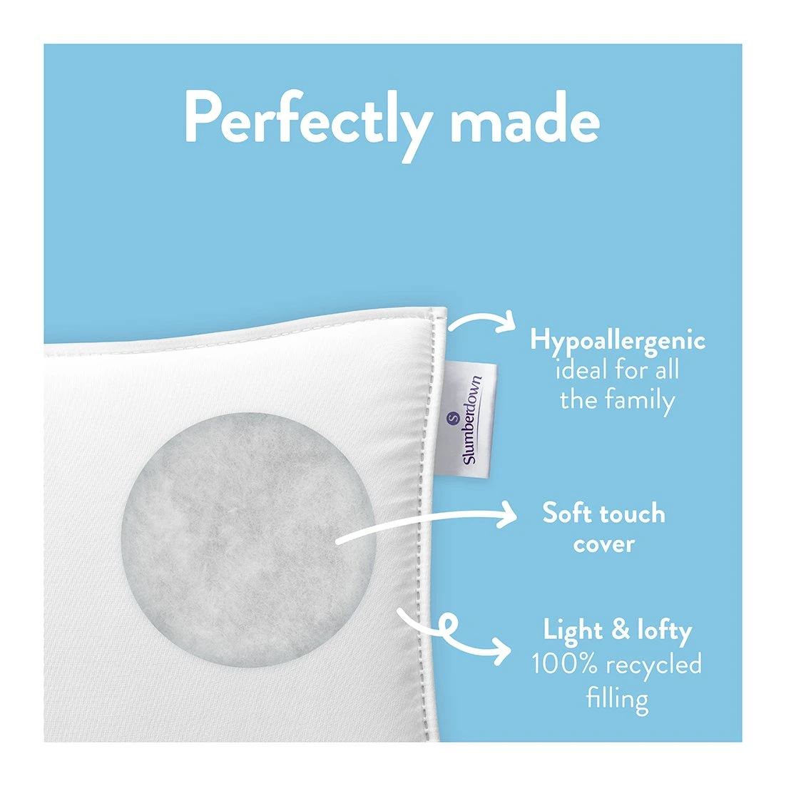 Slumberdown Summer Cool 4.5 Tog Duvet - Single 6 Slumberdown Summer Cool 4.5 Tog Duvet - Single - Image 4