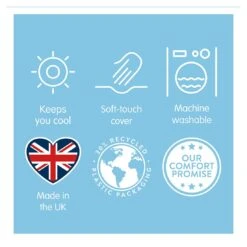 Slumberdown Summer Cool 4.5 Tog Duvet - Single 21 Slumberdown Summer Cool 4.5 Tog Duvet - Single -Home Sales Store 8356756 R Z010A