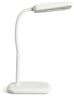 Habitat Silby Soft Touch LED Desk Lamp - White -Home Sales Store 8361648 R Z001C