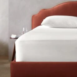 Habitat Egyptian Cotton 400TC Cream Fitted Sheet - Single -Home Sales Store 8457617 R Z001C