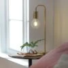 Habitat Rayner Steel LED Table Lamp - Brass -Home Sales Store 8651248 R Z001A