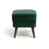 Habitat Callie Velvet Footstool - Forest Green 2 Habitat Callie Velvet Footstool - Forest Green -Home Sales Store 8771441 R Z001A