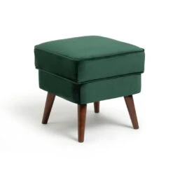 Habitat Callie Velvet Footstool - Forest Green 8 Habitat Callie Velvet Footstool - Forest Green -Home Sales Store 8771441 R Z002A