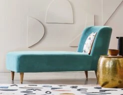 Habitat Daisy Velvet Corner Chaise Sofa - Grey -Home Sales Store 8774187 R Z002C