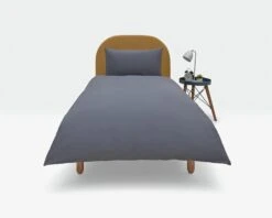 Habitat Cotton Rich Plain Charcoal Bedding Set - Single -Home Sales Store 8834182 R Z002C