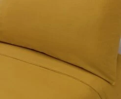 Habitat Cotton Rich Plain Yellow Bedding Set - Single -Home Sales Store 8835985 R Z003A
