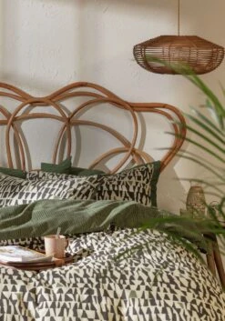 Habitat Asri Rattan Headboard - Double -Home Sales Store 8837598 R Z019A