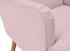 Habitat Callie Fabric Wingback Chair - Blush Pink -Home Sales Store 8839895 R Z006A