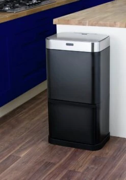 Tower 70 Litre Recycling Sensor Bin - Black -Home Sales Store 8846819 R Z006A
