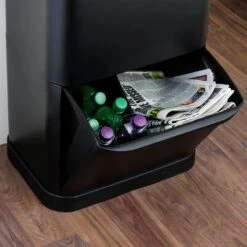 Tower 70 Litre Recycling Sensor Bin - Black -Home Sales Store 8846819 R Z008A